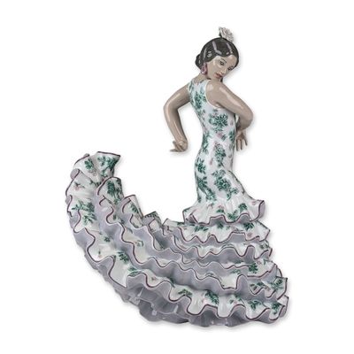 Lladro Limited Edition Porcelain Sculpture, Flamenco Flair 01008766