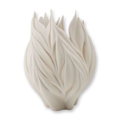 Jennifer McCurdy Carved Porcelain Sculptural Bowl