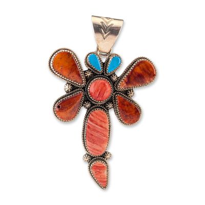 RN Navajo Sterling Silver Dragonfly Pendant
