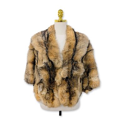 The Fur Vault Vintage Fur Bolero Jacket