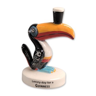 Royal Doulton Guinness Toucan Advertising Figurine, Lovely Day For A Guinness AC8
