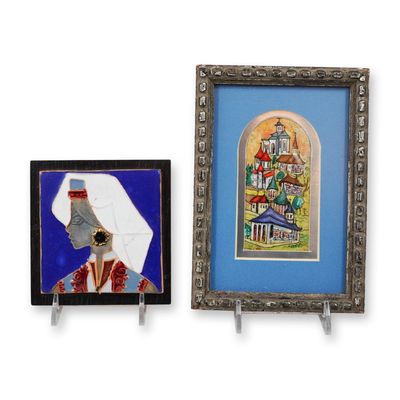 Two Modernist Folk Art Works