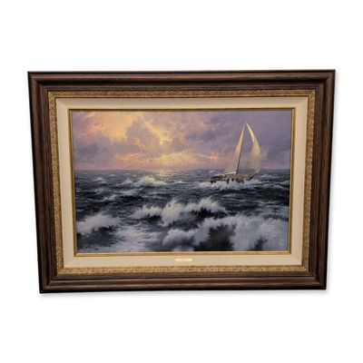 Thomas Kinkade Framed Life Values Collection I Print, Perseverance