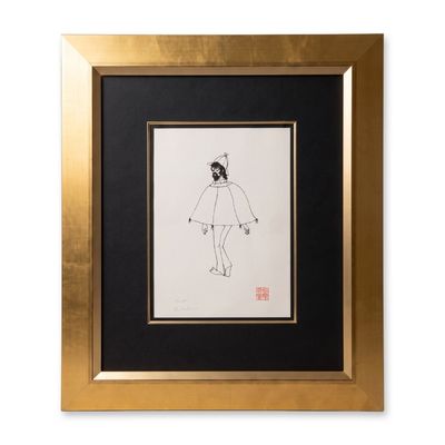 John Lennon (British, 1940-1980), Sherlock Lennon Serigraph from This is My Story w/ COA