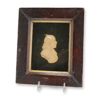 James Tassie Glass Paste Bas Relief Profile Portrait of Dr. Alexander Waugh, 1794