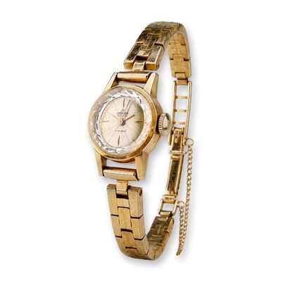 Cornavin Geneve 18K Gold Cocktail Watch