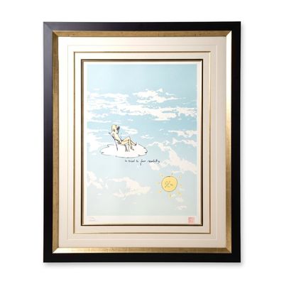 John Lennon (British, 1940-1980) He Tried To Face Reality from Dakota Days series w/ COA
