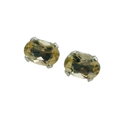 Sterling Aquamarine Earrings