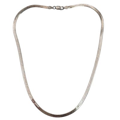 Italy Sterling Snake Chain Necklace