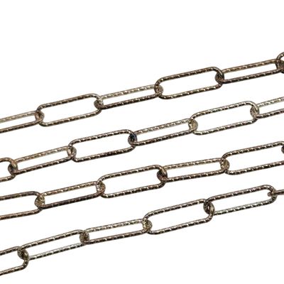 KA1772 Italy Sterling Gauge Wire Chain Necklace