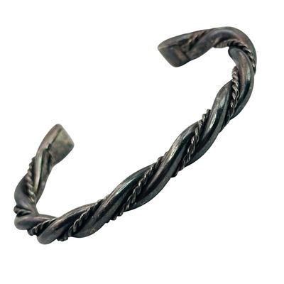 Sterling Twisted Cuff Bracelet