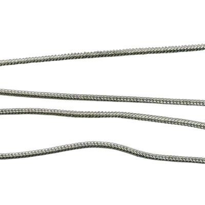 Sterling Round Snake Chain Necklace