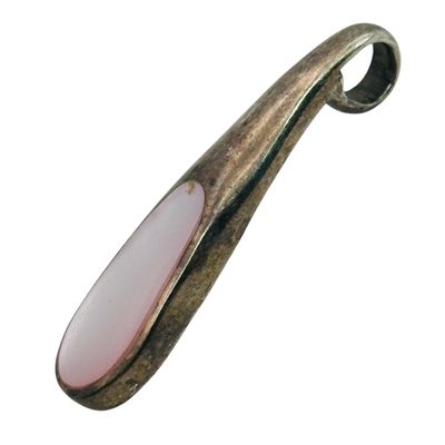 Sterling Mother Of Pearl Pendant
