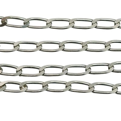 Italy Sterling Curb Chain Necklace