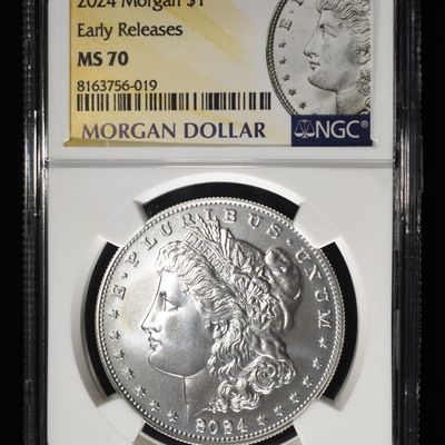 2024 MORGAN DOLLAR NGC MS70 EARLY RELEASES