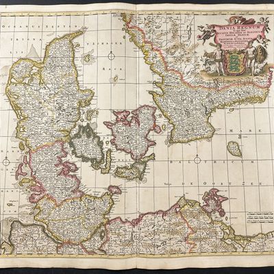 De Wit - Map of Denmark
