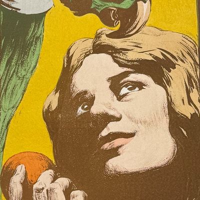 L'Estampe Moderne by Yank - La Femme au Perroquet