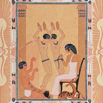 Babou after Barbier- Le Roman de la Momie