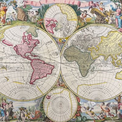 Valck - Map of the World