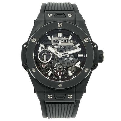 Hublot Big Bang Meca-10 Black Magic, Box & Pap