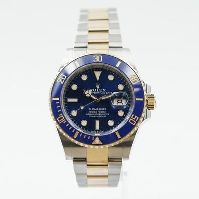 Rolex 18K /Stainless Two-Tone Bluesy, Box-Papers