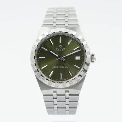 Tudor Prince Stainless Royal Green Dial, Box, Pape