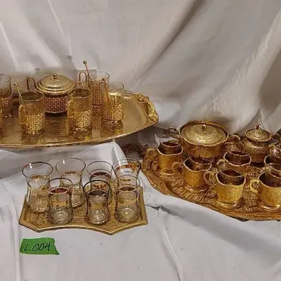 Antique Persian Tea Sets