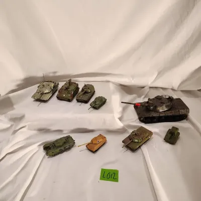 Assorted Vintage Tank Models