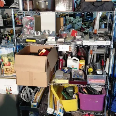 Assorted Hardware And Garage Finds