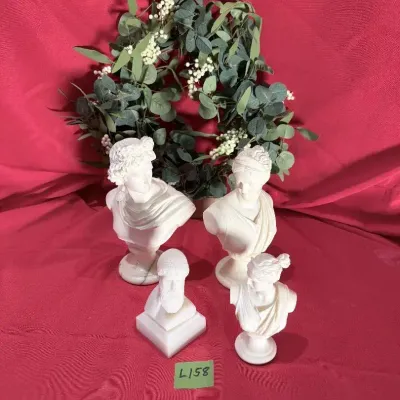 Four Miniature Classic Busts