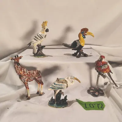 Wild Animal Trinket Boxes