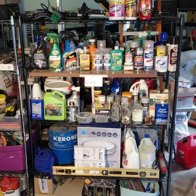 Assorted Cleaning Chemicals And More