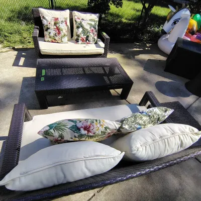 Patio Seating And Entertainment
