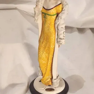 Vintage "Diane" Flapper Girl Figurine By Giuseppe Armani 