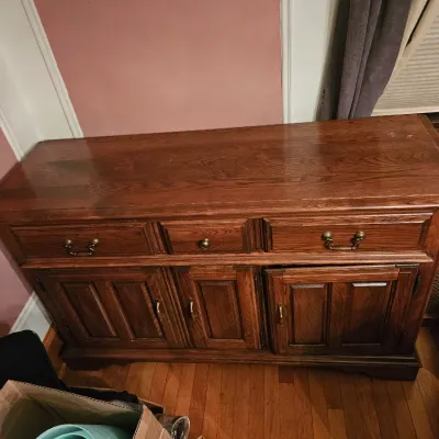 Classic buffet table
