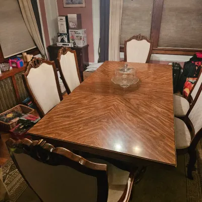 8 chair dining room