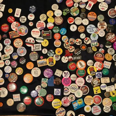 Collection of Pinback Buttons