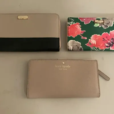 3 Kate Spade Wallets 