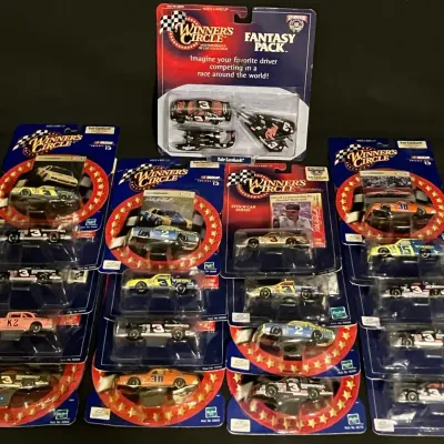 Winner's Circle 1:64 Scale Dale Earnhardt and Dale Earnhardt Jr. Diecast Cars