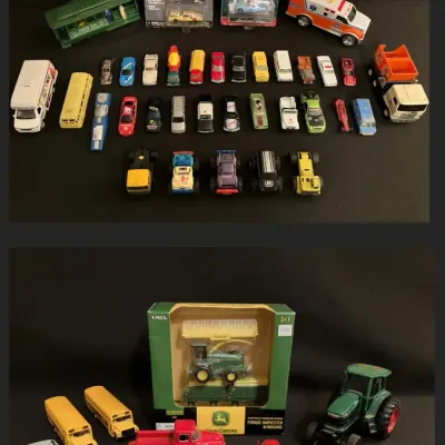 Toy Vehicles and Mixed Scale Diecast Cars