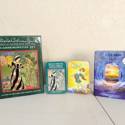 Smith-Waite Commerative, Centennial & Radiant Tarot Cards