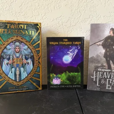 Tarot Cards Illuminati By Punne, The Sirian Starseed By Patricia Cori