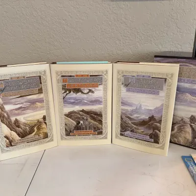 Lord Of The Rings Books Hardcover Set Tolkien 