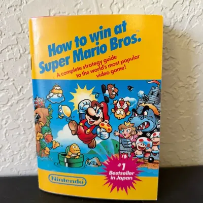 1987 How To Win At Super Mario Bros Booklet 