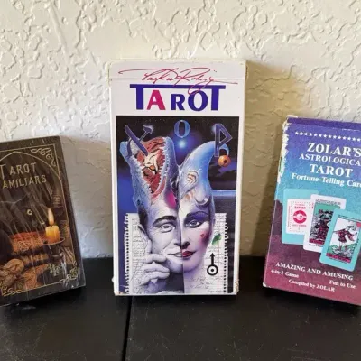 Tarot Cards The Rohrig, Zolars Astrological, Tarot Familiars 2021 