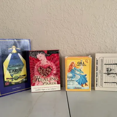 The Wolf Pack Tarot Cards, The Gill By Elizabeth Josephine, Cosmic Tarot Book 