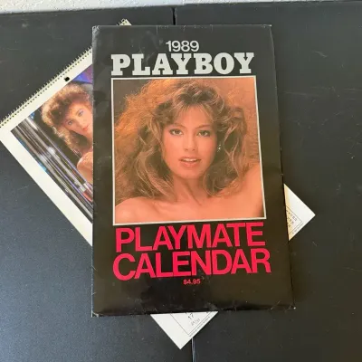 2 Playboy Playmate Calendars 1988 & 1989 