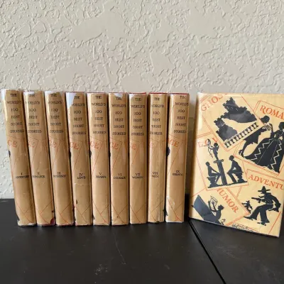 The Worlds 100 Best Short Stories Volumes 1-10 By Grant Overton