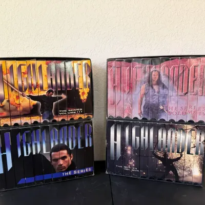 Box Series 1-4 Highlander VHS Sets 