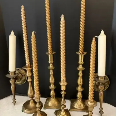 Brass Candle Holders